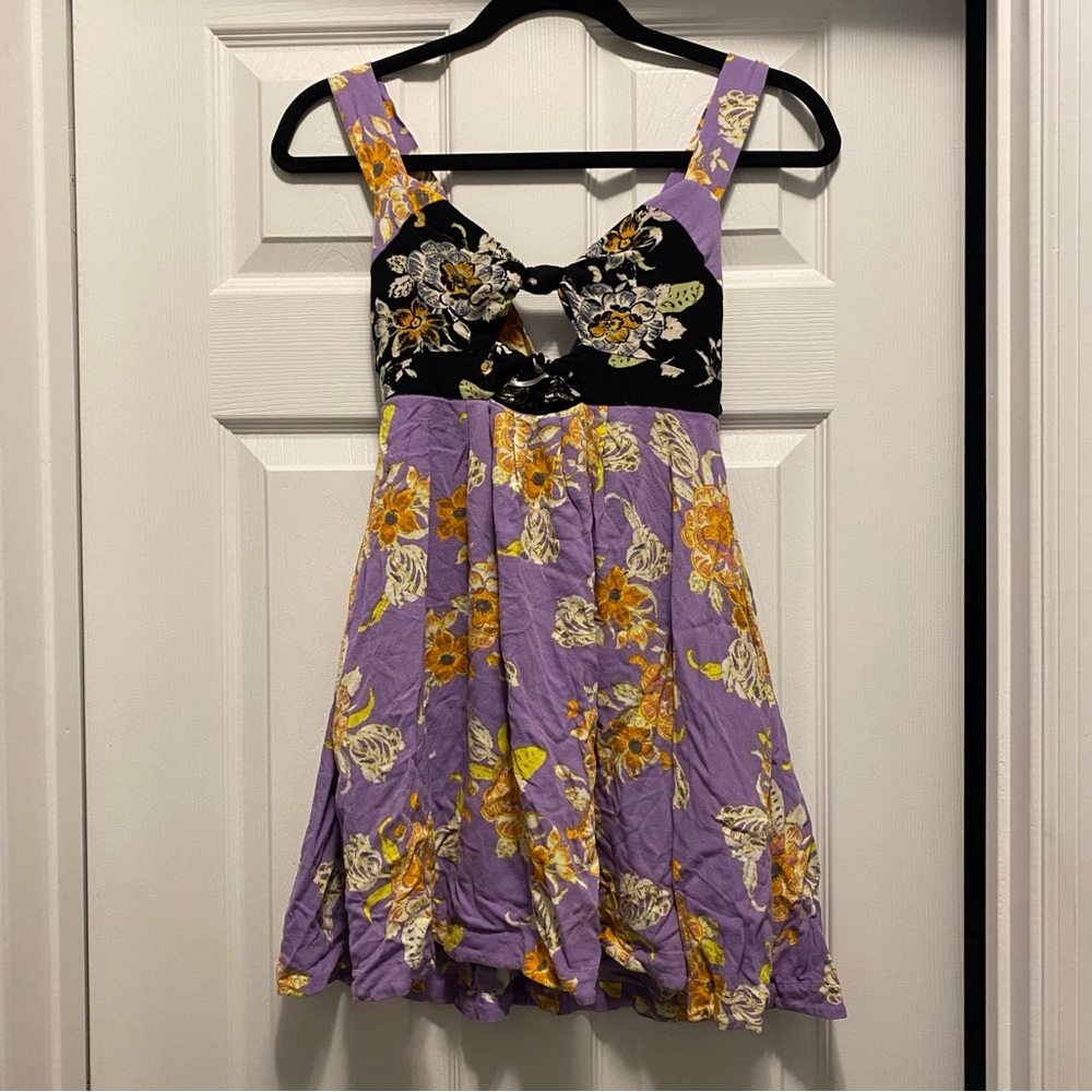 Free People Floral Mini Dress XS - Item 0063
